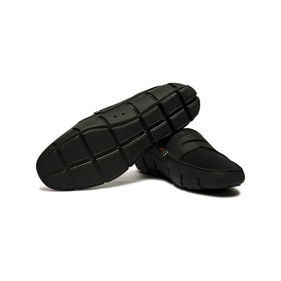 SWIMS Mens Black Water Shoe Removable Insole Round Toe Slip On Loafers 9 - Picture 4 of 4